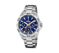 Festina Orologio Uomo Analogico F20623/2 Acciaio 316L Argentato Quarzo Calendario 10 ATM