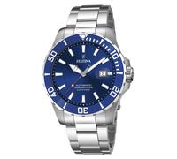 Festina Diver Automatico (44Mm) Quadrante Blu / Bracciale In Acciaio F20531/3