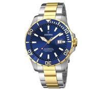Festina Diver Automatico (44Mm) Quadrante Blu / Bracciale In Acciaio F20532/1
