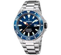 Festina Diver Professionale (45,7 Mm) Quadrante Blu / Bracciale In F20663/1