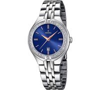 Festina F16867/5 Mademoiselle Women's Watch - Blue Dial, Crystal Bezel, Stainless Steel