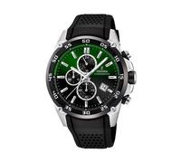 Festina F20330/B Men’s Originals Chronograph - Green Dial, Rubber Band 47mm