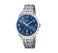 Festina F20466/2 Men’s Titanium Watch - Blue Dial, Silver Titanium 40mm