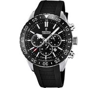 Acciaio inossidabile Quadrante Nero Orologio Quarzo da Uomo