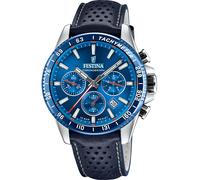 Festina F20561/3 Timeless Crono 45mm Chronograph Quarzo Unisex Blu Argento 10...