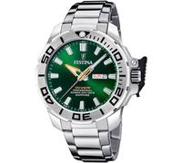 Festina F20665/2 Diver 46mm Subacqueo Quarzo Unisex Verde Argento 20 ATM