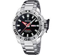 Festina F20665/4 Diver 46mm Subacqueo Quarzo Unisex Nero Argento 20 ATM
