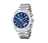 Festina F20668/2 Men’s Timeless Chronograph - Blue Dial, 45 mm, 10 ATM