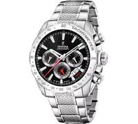 Festina F20668/4 Timeless Cronografo 45mm 10ATM Chronograph Quarzo Unisex Ner...