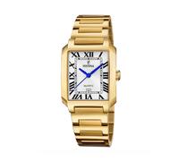 Festina F20680/1 On the Square - 33 mm Gold-Tone Rectangular Quartz Watch