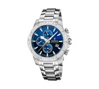 Festina F20704/4 Timeless Chronograph - Blue Dial, 45mm Stainless Steel