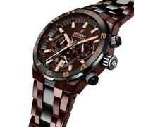 Festina Orologio Uomo F20708/1 Special Editions cassa di Acciaio inossidabile 316l Marrone cinturino in Acciaio inossidabile 316l Marrone