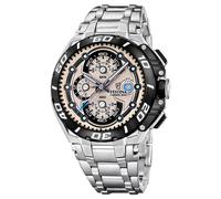 Festina F20754/2 Orologio Uomo Analogico Acciaio Crono Bracciale 200 m