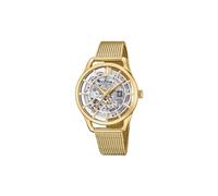 Festina Ladies Automatic Skeleton Watch with Mesh Bracelet F20629/1