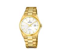 Festina Mens Gold PVD-plated Steel Watch with Stainless Bracelet F20555/2