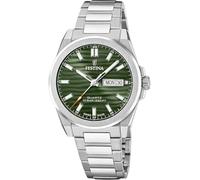 Festina Montre acier cadran vert collection Swiss Made