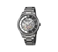 Festina Orologio Automatico da Uomo in Acciaio Inossidabile 316L Nero Orologio Analogico Uomo - Vetro Zaffiro ad Alta Resistenza - Impermeabile 5 ATM F20632/1