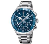 Festina Orologio Ceramica F20575/2 da Polso Acciaio Inox Argento UF20575/2