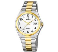 Festina Date watch ACERO CLASICO White