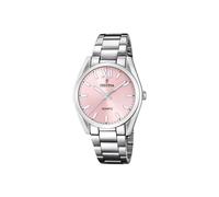 Festina Orologio da donna F20622 Boyfriend Cassa in acciaio inossidabile 316l argento cinturino in acciaio inossidabile 316l argento, rosa, Bracciale