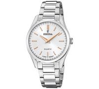 Festina Orologio Da Donna In Acciaio Con Set Cz E Cinturino In Acciaio F20583/1