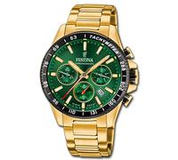 Festina Orologio da Polso da Uomo Elegante F20634/4 Acciaio Inox Oro UF20634/4