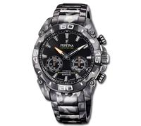 Festina Orologio da Uomo Chrono Bike Polso Acciaio Inox Nero Grigio UF20545/1