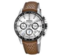 Festina Orologio Da Uomo Cronografo Con Cinturino In Pelle Marrone F20561/1