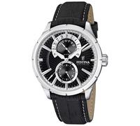 Festina Orologio da Uomo Elegante F16573/X Polso IN Pelle Retrò Scelta UF16573/X