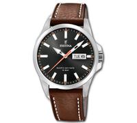 Festina Orologio da Uomo F20358/2 Pelle Elegante Polso Classico Braun UF20358 /