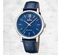 Festina Orologio da Uomo pelle Blu Solar Energia UF20660/4
