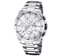 FESTINA Orologio Da Uomo Quarzo Cronografo Acciaio/Color Argento Crono F20463/1