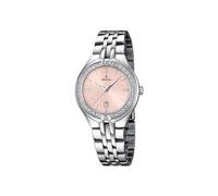 Festina Orologio Donna Analogico Acciaio Inossidabile 316L Argento - Quarzo - Vetro minerale alta resistenza - Impermeabile 5 ATM - Calendario F16867/6 - Mademoiselle