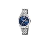 Festina Orologio Donna Analogico Acciaio Inossidabile 316L Argento - Quarzo - Vetro minerale alta resistenza - Impermeabile 10 ATM - Calendario F20455/3