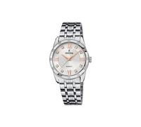 Festina Orologio Donna Analogico Acciaio Inossidabile 316L Argento - Quarzo - Vetro minerale alta resistenza - Impermeabile 5 ATM F16940/B - Mademoiselle