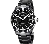 Festina Orologio Donna F16621/2 Outlet cassa di Ceramica cinturino in Ceramica Nero