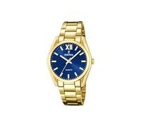 Festina Orologio Donna Analogico in Acciaio Inossidabile 316L Dorato - Movimento al Quarzo - Orologi Donna - Vetro Minerale ad Alta Resistenza - Resistente all’Acqua 5 ATM F20640/5
