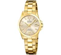 Festina Orologio Donna F20050/2 Swiss Made Classics cassa di Acciaio inossidabile 316l Oro cinturino in Acciaio inossidabile 316l Oro