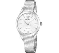 Festina Orologio Donna F20076/1 Swiss Made Grace cassa di Acciaio inossidabile 316l Grigio cinturino in Acciaio inossidabile 316l Grigio