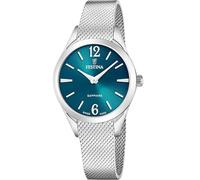 Festina Orologio Donna F20076/4 Swiss Made Grace cassa di Acciaio inossidabile 316l Grigio cinturino in Acciaio inossidabile 316l Grigio