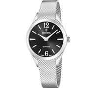 Festina Orologio Donna F20076/5 Swiss Made Grace cassa di Acciaio inossidabile 316l Grigio cinturino in Acciaio inossidabile 316l Grigio