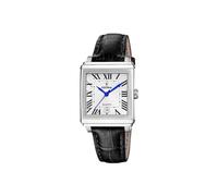 Festina Orologio Donna F20682/3 On The Square cassa di Acciaio inossidabile 316l Grigio cinturino in Pelle Nero