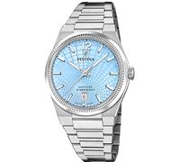 Festina Orologio Swiss Made da donna in acciaio con bracciale in acciaio F20052/5