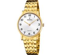 Festina Orologio Swiss Made da donna in acciaio placcato PVD oro con bracciale F20048/1