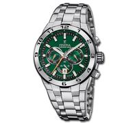 Festina Orologio Uomo Acciaio Inox Argento Chrono Bike da Polso UF20670/2