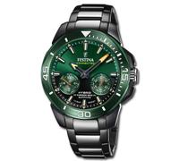 Festina Orologio Uomo Acciaio Inox Nero Chrono Bike da Polso Uf20646/1