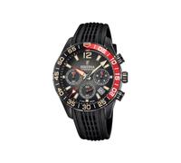 Festina Orologio Uomo Analogico con Cinturino in Caucciù Nero - Movimento al Quarzo - Cronografo - Calendario - Vetro Minerale ad Alta Resistenza - Impermeabile 10 ATM F20518/3 Chrono Sport