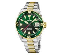 Festina Orologio Uomo Analogico in Acciaio Inossidabile 316l Multicolore | Movimento al Quarzo, Calendario, Vetro Zaffiro ad Alta Resistenza, Impermeabile 20 ATM F20706/2 The Originals