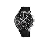 Festina Orologio Uomo Analogico in Acciaio Inossidabile e Gomma Nero