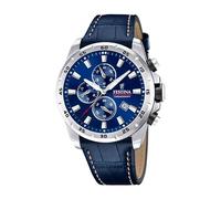 Festina Orologio Uomo Analogico in Pelle Blu F20692/2